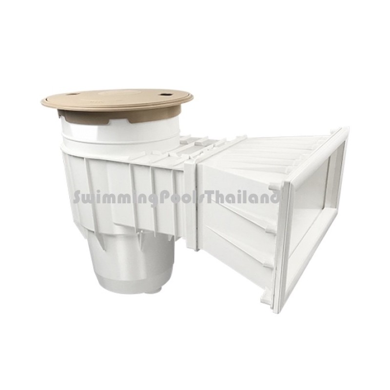 Emaux™ skimmer  EM0040- with round top