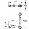 UV disinfection system with  ozone