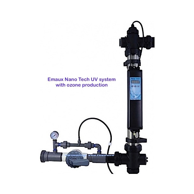 UV disinfection system with  ozone