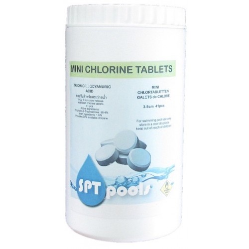 Chlorine tablets, small, 1 kg