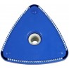 Triangle vacuum head with brushes