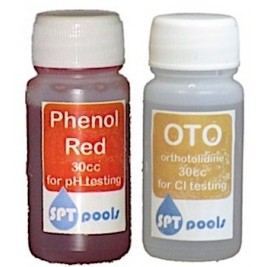 Refill for test kit.  pH 30 cl & Cl 30 cl 