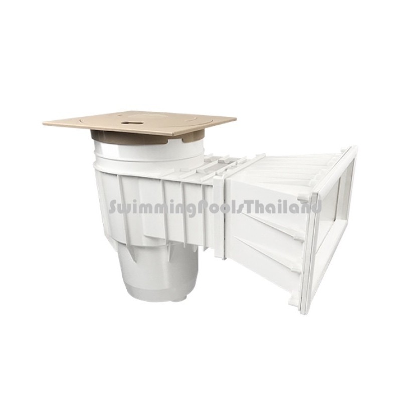 Emaux skimmer EM0040 with square top